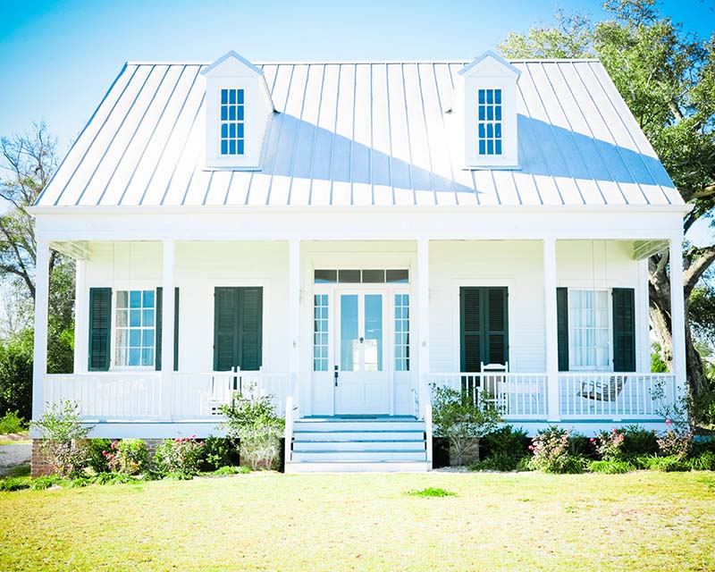 Small White Home in Rhode Island