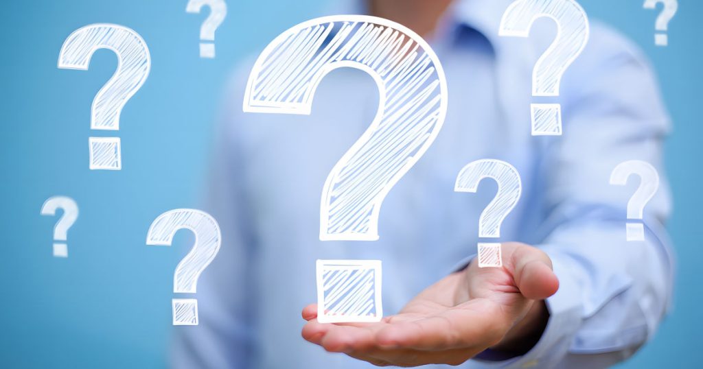question marks 